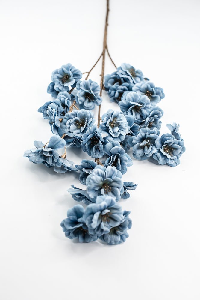 Blue Blossom Artificial Flower Spray - Greenery MarketArtificial Flora85317 - BLUE