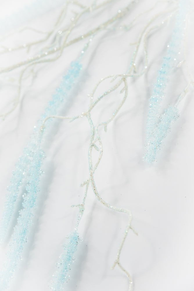 Blue Hanging Foxtail Spray - Greenery Market86525BL