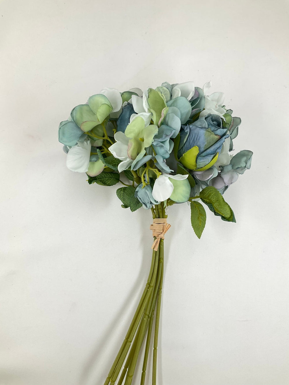 Blue Rose And Hydrangeas bundle - Greenery Marketartificial flowers28647