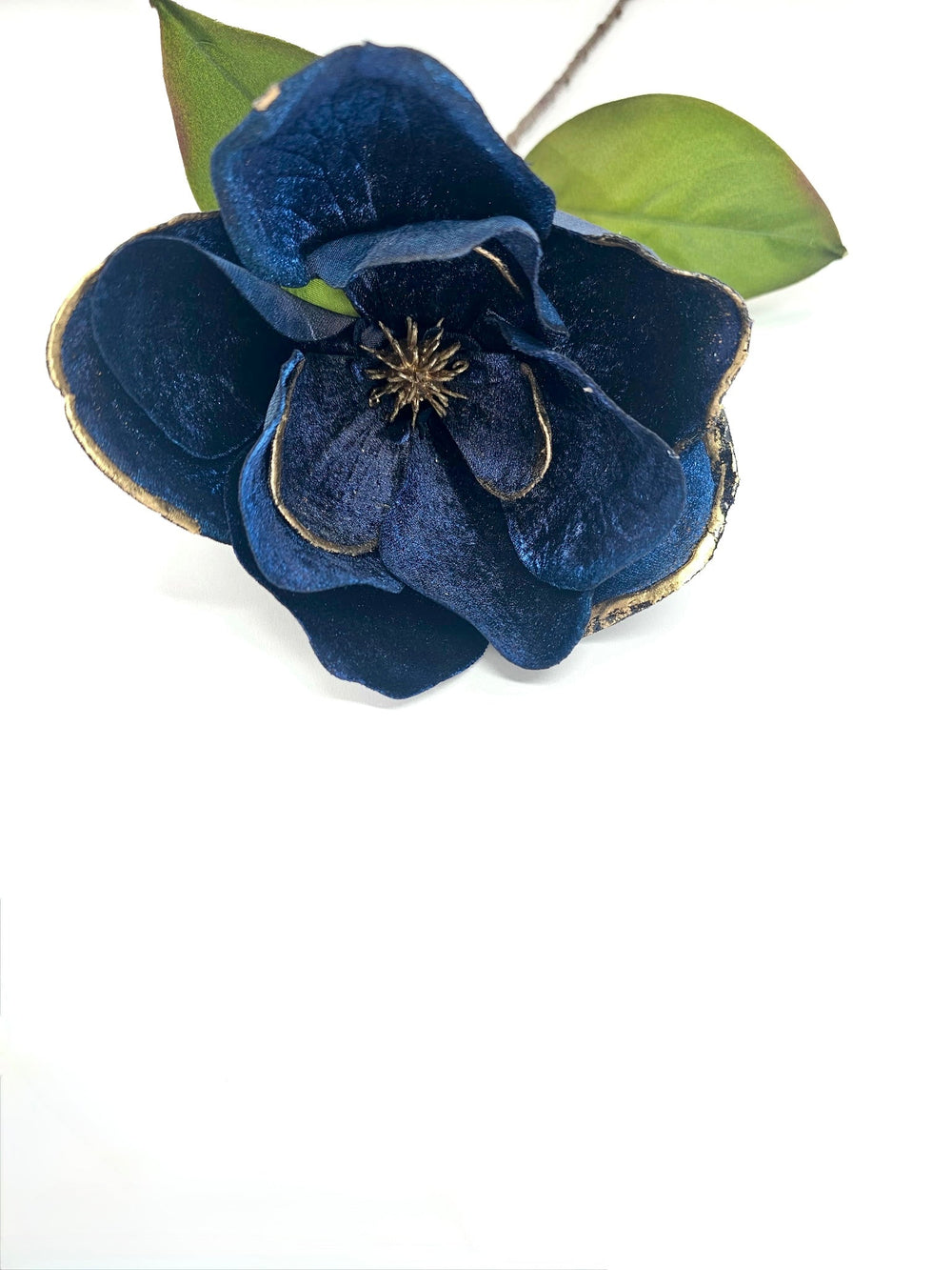Blue velvet magnolia stem - Greenery MarketArtificial FloraXH530 - NV