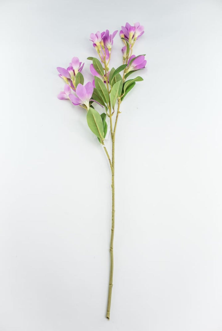 Bright pink freesia hybrid spray - real touch - Greenery Market5603 - hp