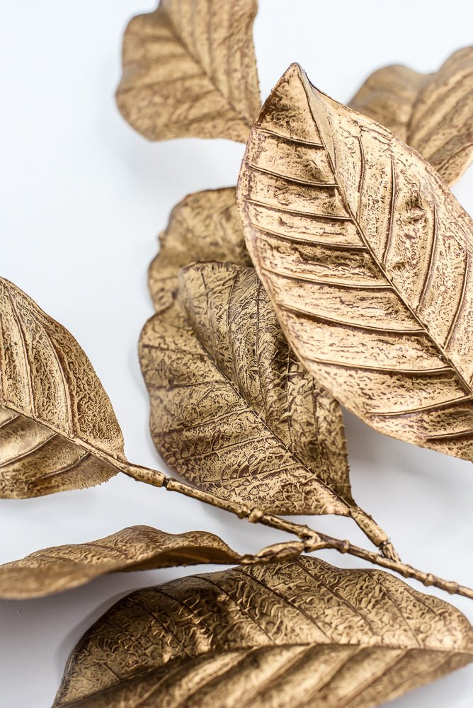 Bronze Magnolia Leaf Spray - 25" - Greenery MarketXG1017BRZ