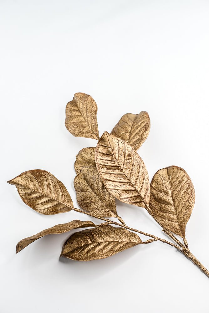 Bronze Magnolia Leaf Spray - 25" - Greenery MarketXG1017BRZ