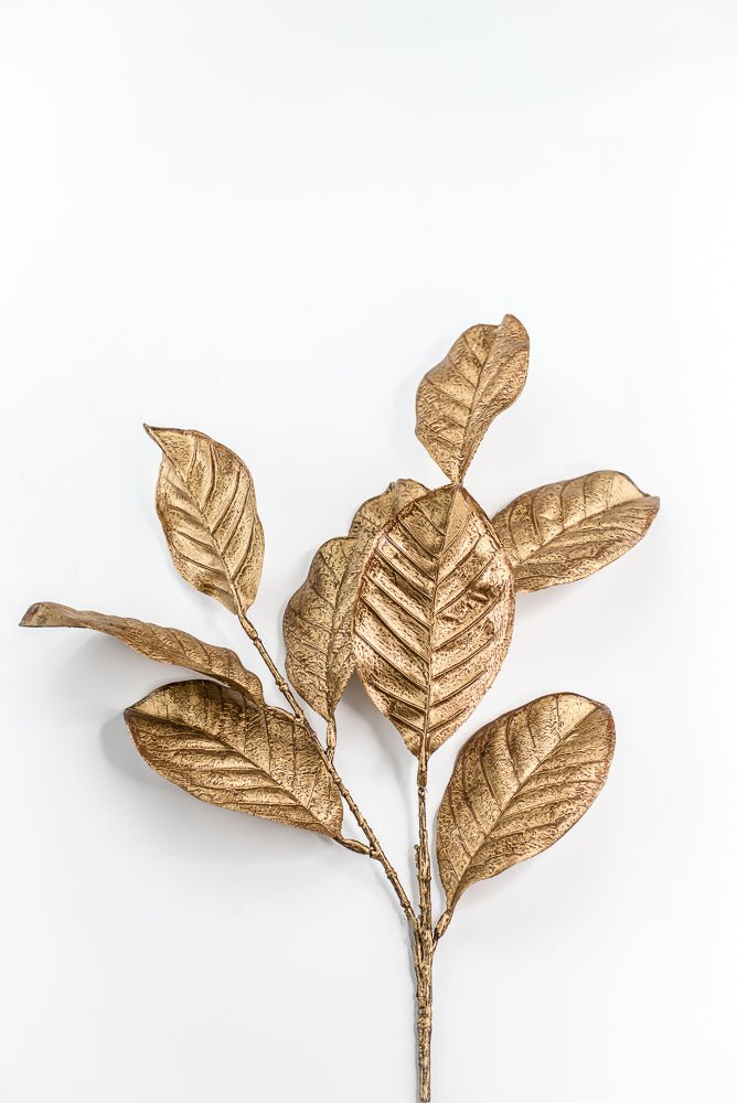 Bronze Magnolia Leaf Spray - 25" - Greenery MarketXG1017BRZ