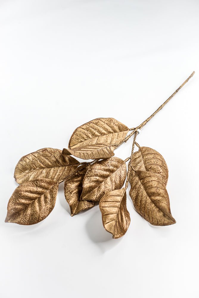 Bronze Magnolia Leaf Spray - 25" - Greenery MarketXG1017BRZ