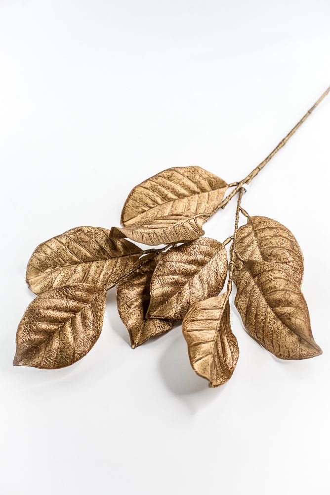 Bronze Magnolia Leaf Spray - 25" - Greenery MarketXG1017BRZ