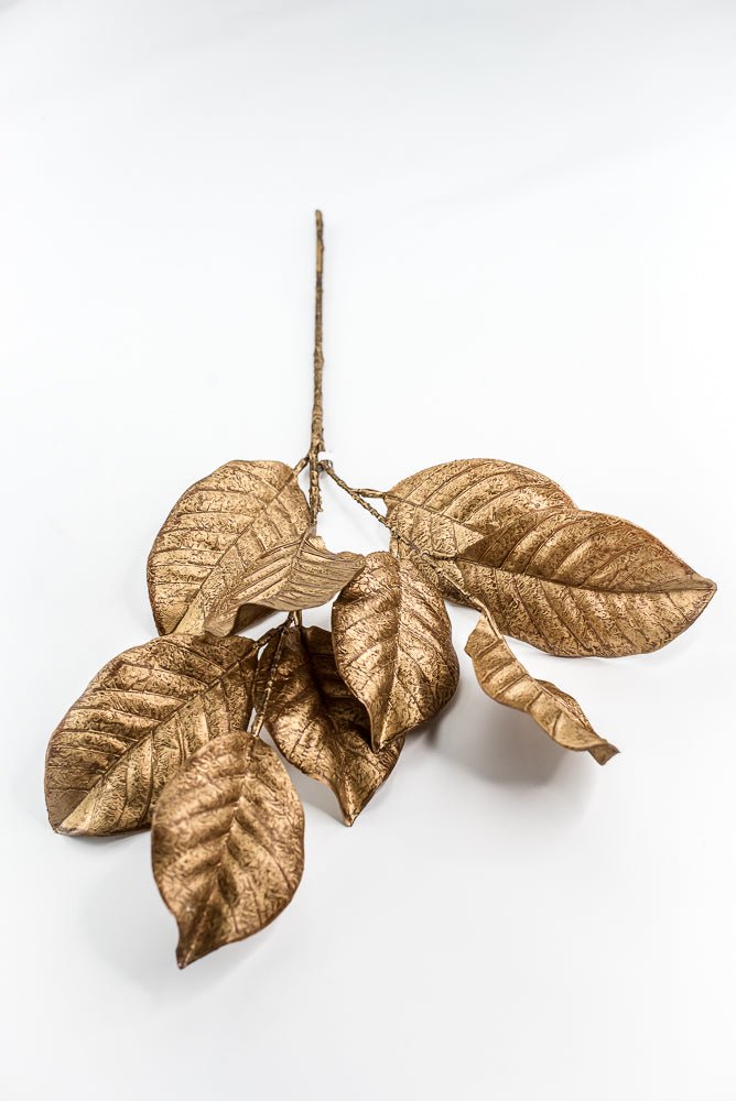 Bronze Magnolia Leaf Spray - 25" - Greenery MarketXG1017BRZ