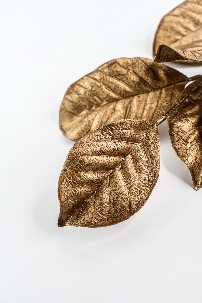 Bronze Magnolia Leaf Spray - 25" - Greenery MarketXG1017BRZ