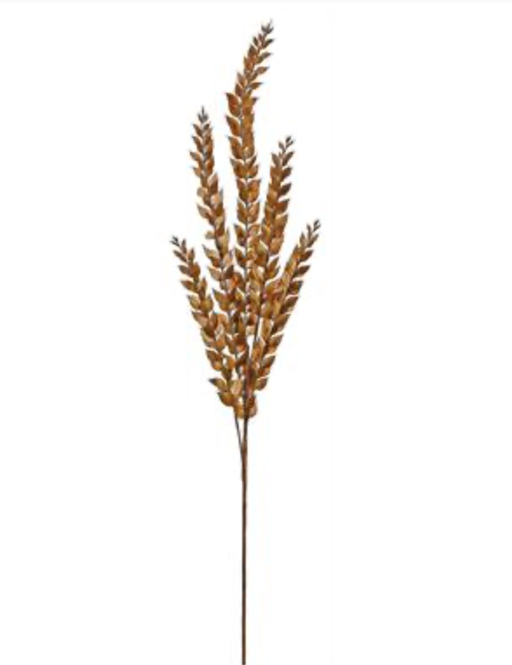 Bronze Metallic Spike Leaf Spray - 37" - Greenery MarketXG884brz