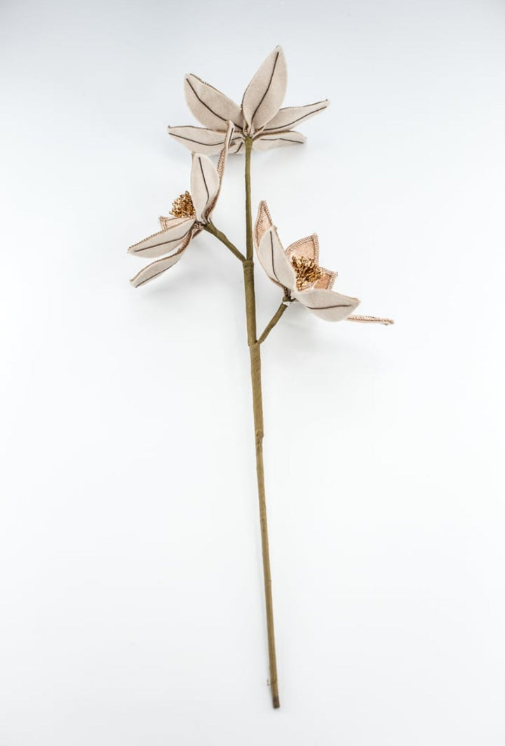 Brown poinsettia spray - Greenery MarketArtificial Flora235625