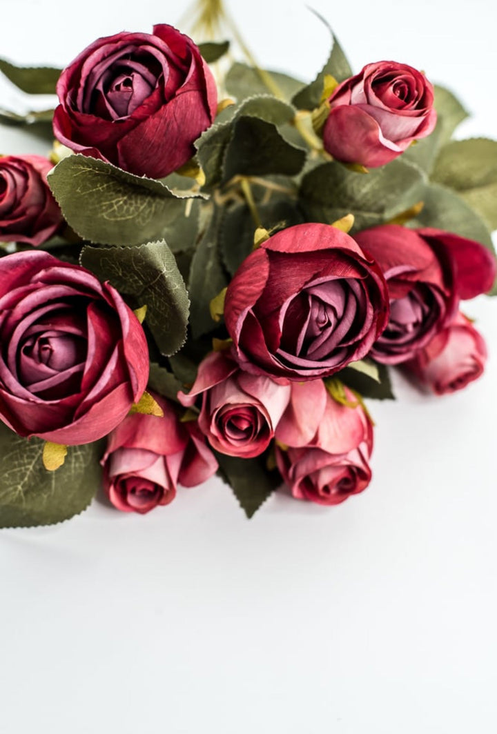 Burgundy Hazel Rose Bush - Greenery Market57330BG