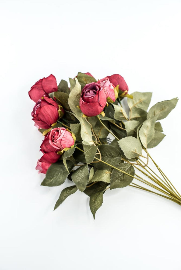 Burgundy Hazel Rose Bush - Greenery Market57330BG