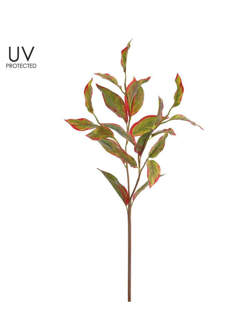 Calico Plant Leaves Spray - Greenery MarketPSC636 - GR/BT