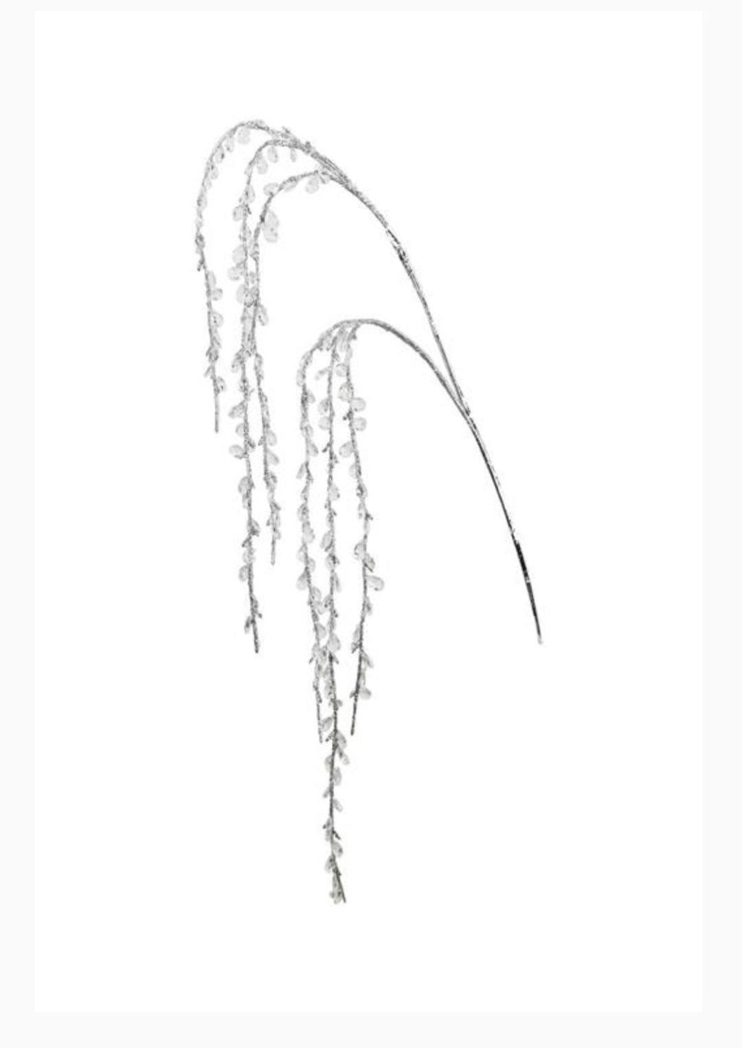 Cascade Crystal Gem Spray - Silver glitter - Greenery MarketXA343 - SV