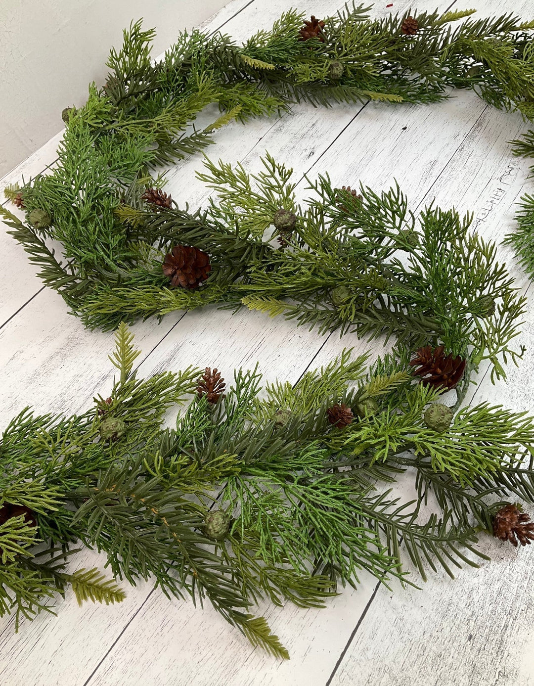 Cedar and cone garland 6’ - Greenery MarketGarland26108