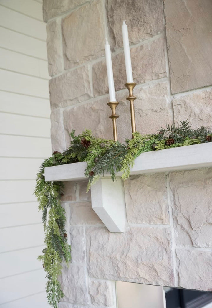 Cedar and cone garland 6’ - Greenery MarketGarland26108