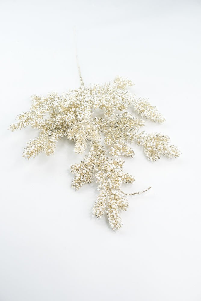 Champagne Shimmer Snowy Bubble Spray - 21.5" - Greenery MarketX1990SNOWY