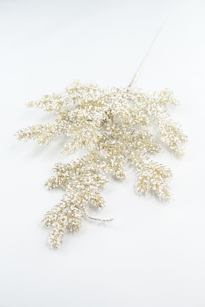 Champagne Shimmer Snowy Bubble Spray - 21.5" - Greenery MarketX1990SNOWY