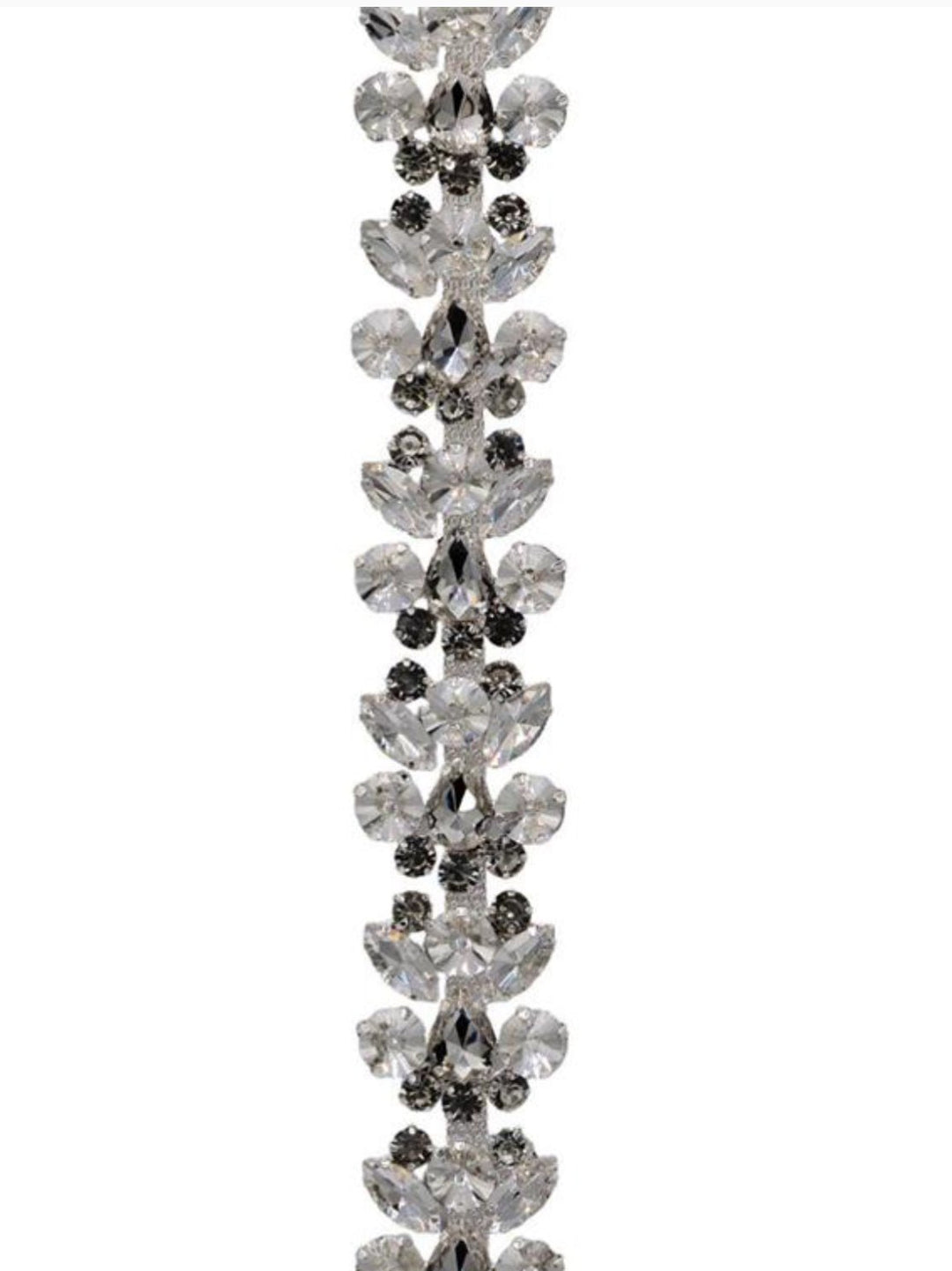 Clear Crystal Chain Garland With Hooks - 36" - Greenery MarketAC521CL