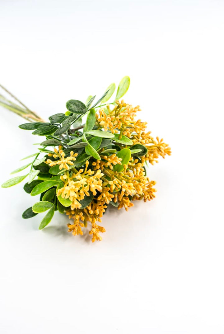 Cluster berry and leaves bundle - golden yellow - Greenery Marketartificial flowers26597
