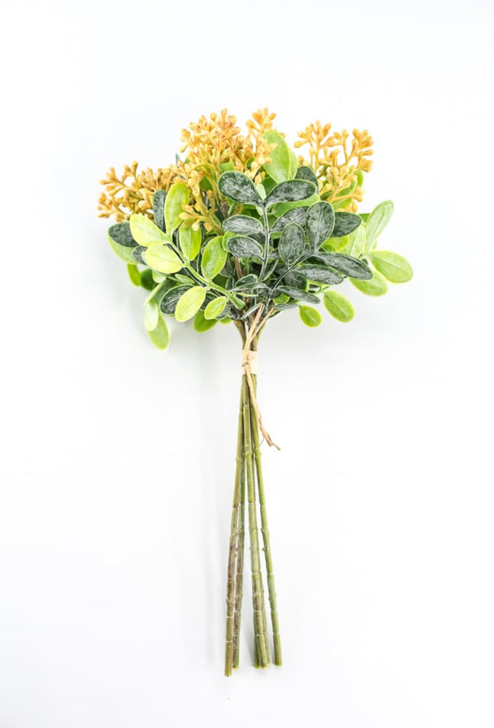 Cluster berry and leaves bundle - golden yellow - Greenery Marketartificial flowers26597