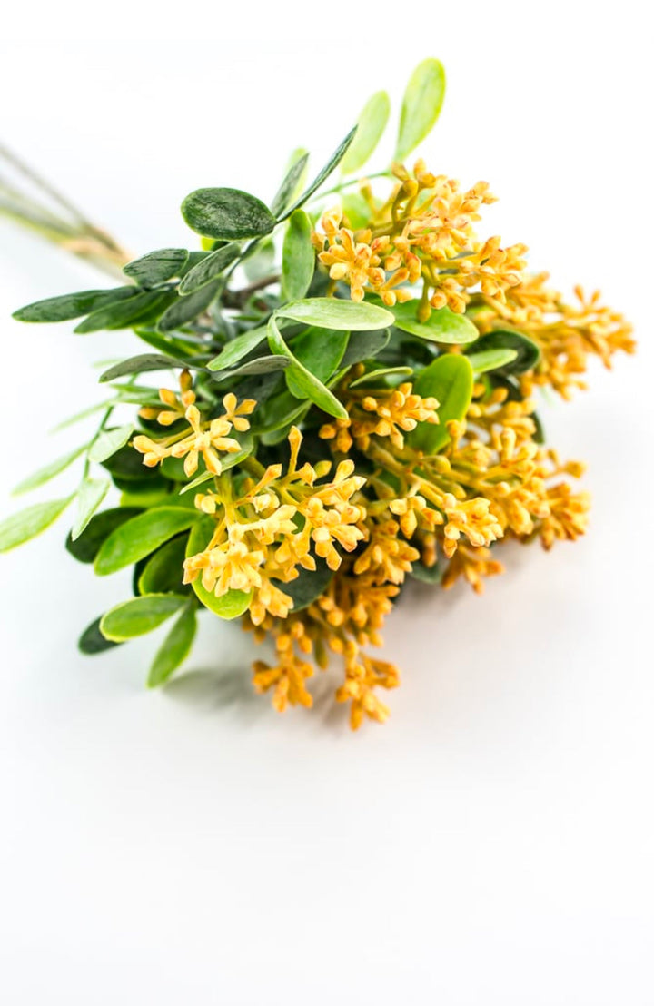 Cluster berry and leaves bundle - golden yellow - Greenery Marketartificial flowers26597