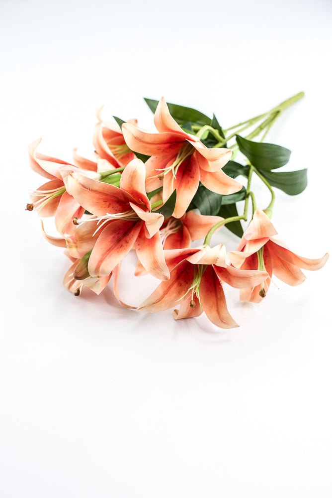 Coral Lily Bush - Greenery MarketArtificial Flora35148CO