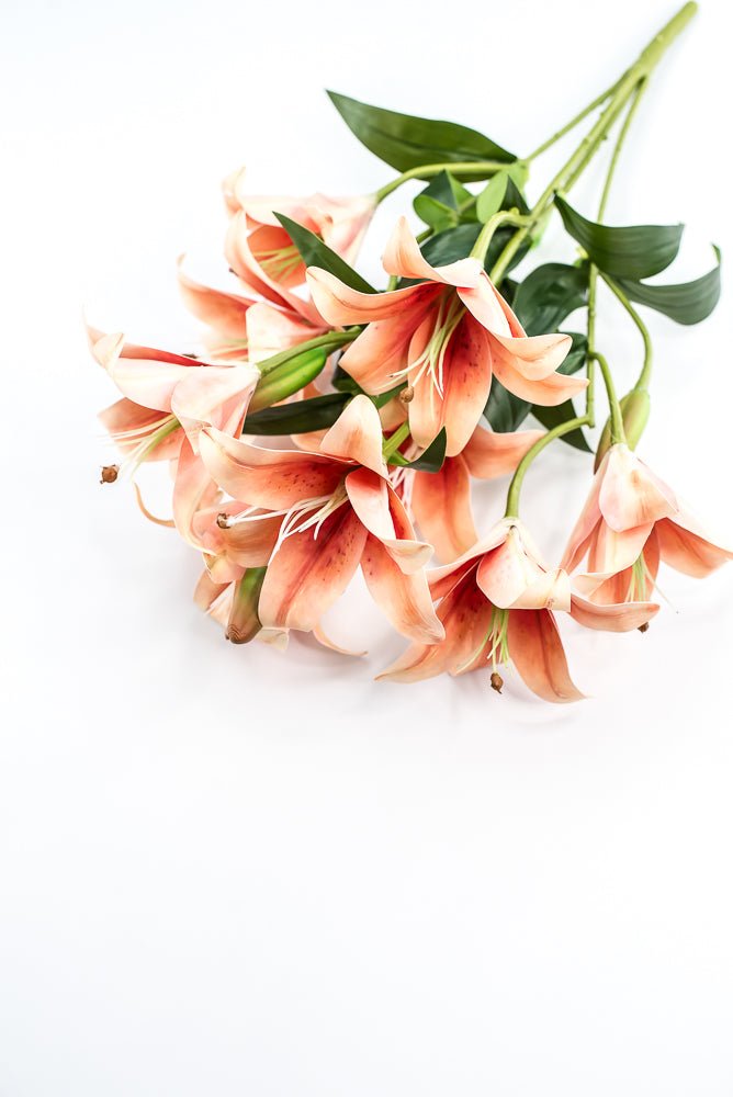 Coral Lily Bush - Greenery MarketArtificial Flora35148CO