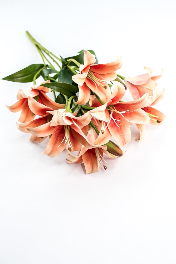 Coral Lily Bush - Greenery MarketArtificial Flora35148CO