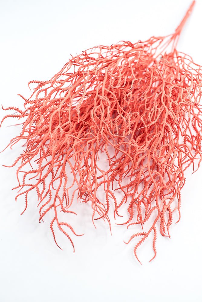 Cottonii seaweed bush - Coral - Greenery MarketGM57097COR