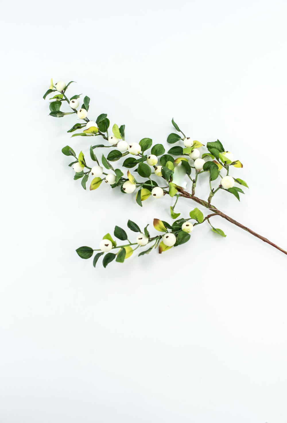 Cream berries and leaves spray - Greenery Market247013CR