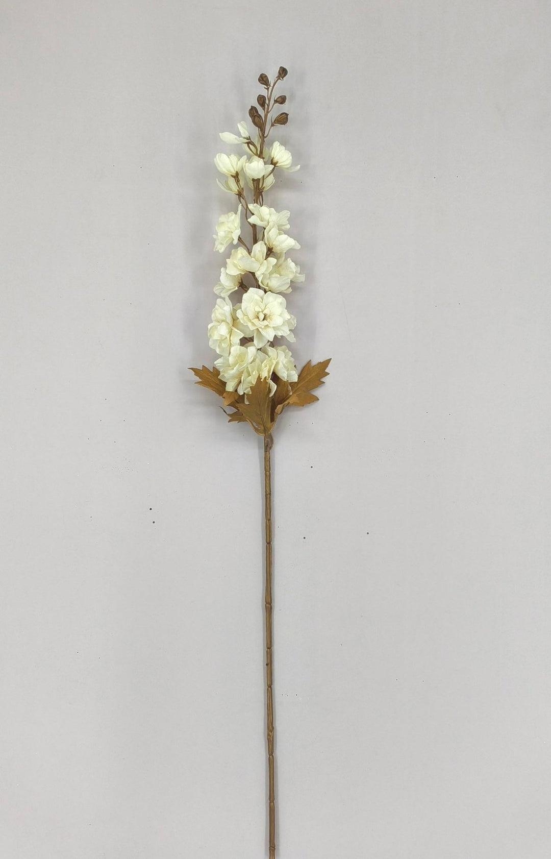 Cream Delphiniums Artificial Flower Stem - Greenery MarketArtificial Flora85318 - Beige