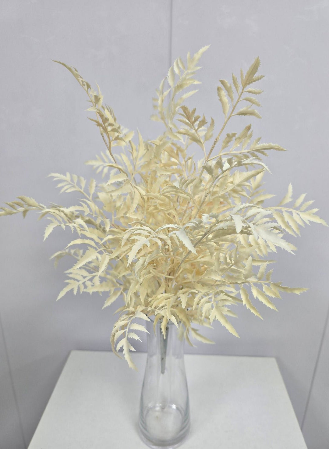Cream Fern Bush - Greenery Market85359 - UV - CR