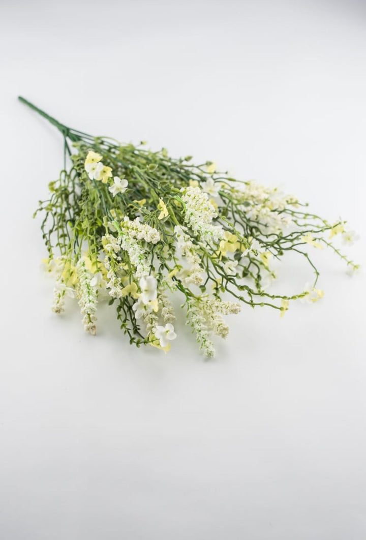 Cream filler flower with babies breath - Greenery Marketartificial flowers30356cm