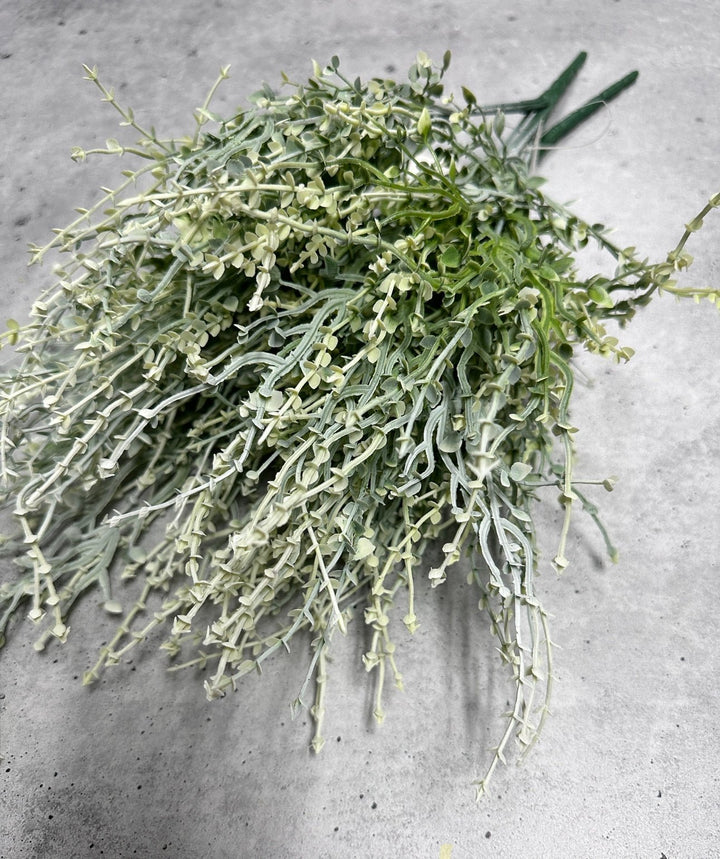 Cream Green greenery grass bush x 2 bushes - Greenery Marketgreenery43664