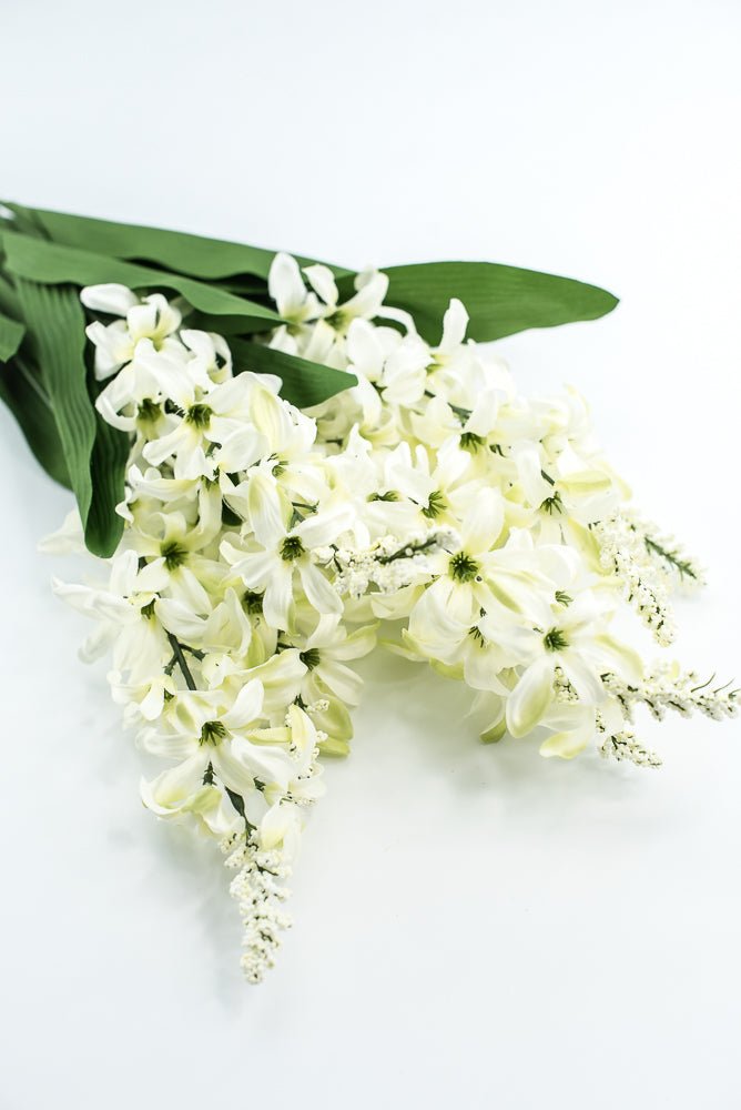 Cream Hyacinth Flower Bush - Greenery Market35154CM