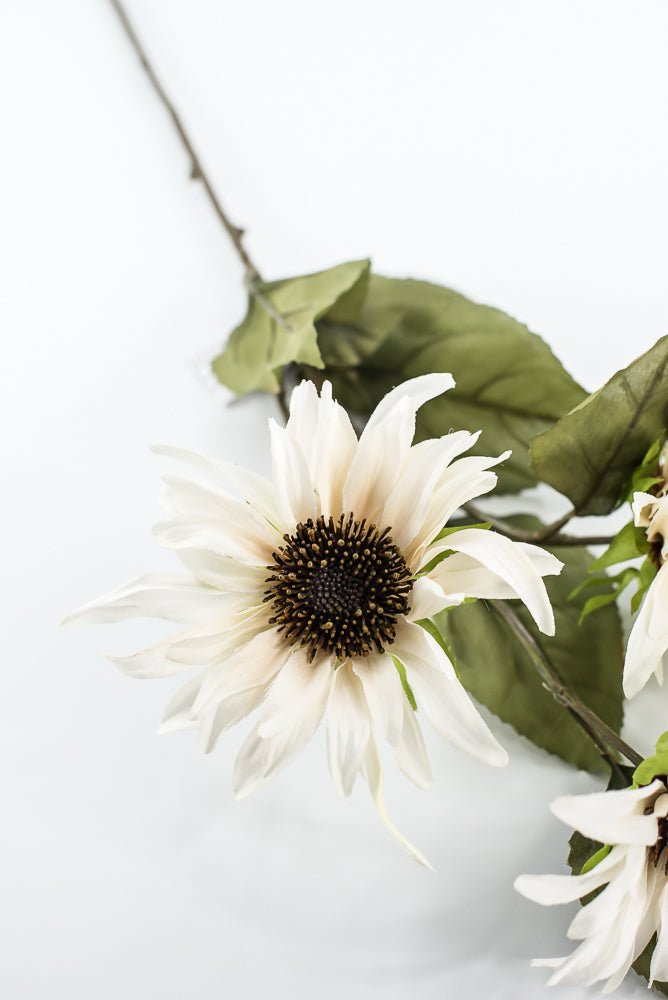 Cream Sunflower spray - Greenery MarketArtificial Flora6114 - C