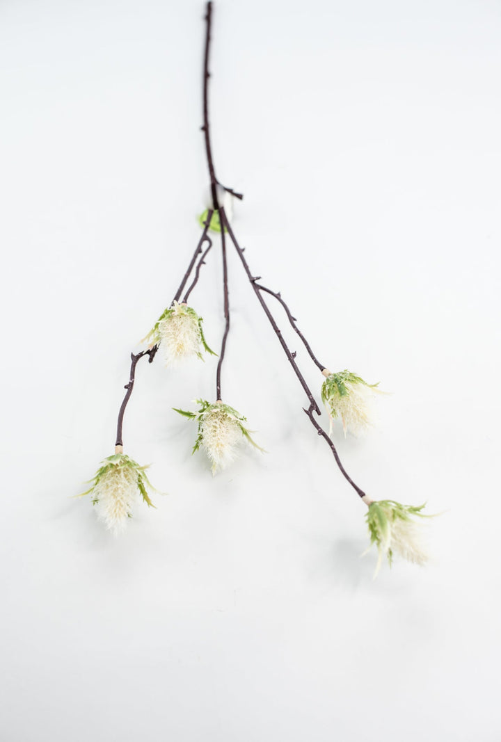 Cream thistle spray - Greenery Marketartificial flowersMTF23069 CRM