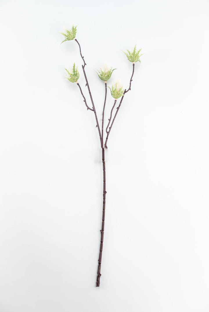 Cream thistle spray - Greenery Marketartificial flowersMTF23069 CRM