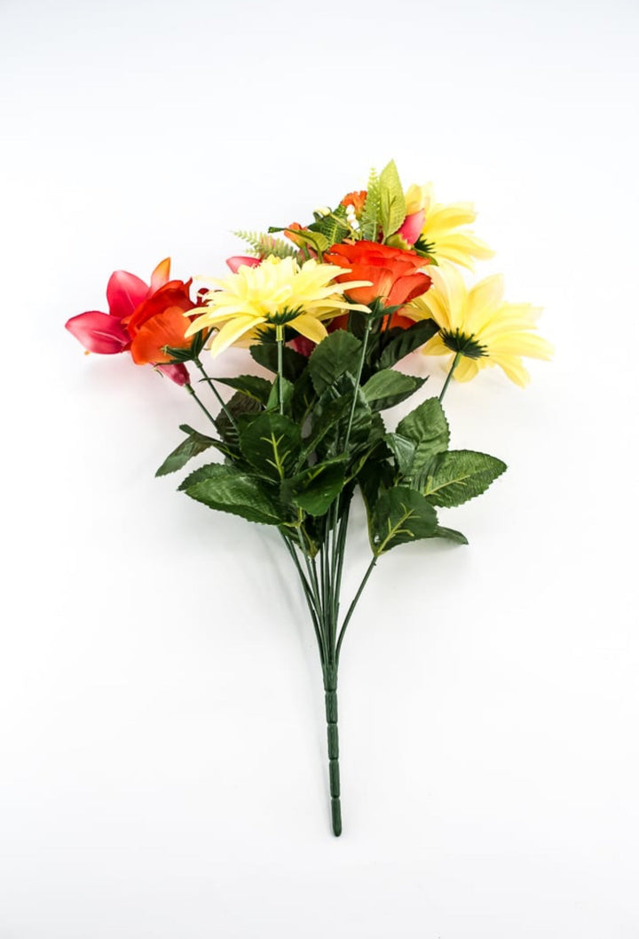 Dahlia, lily, rose flower bush - Greenery Marketartificial flowers63522ORYW