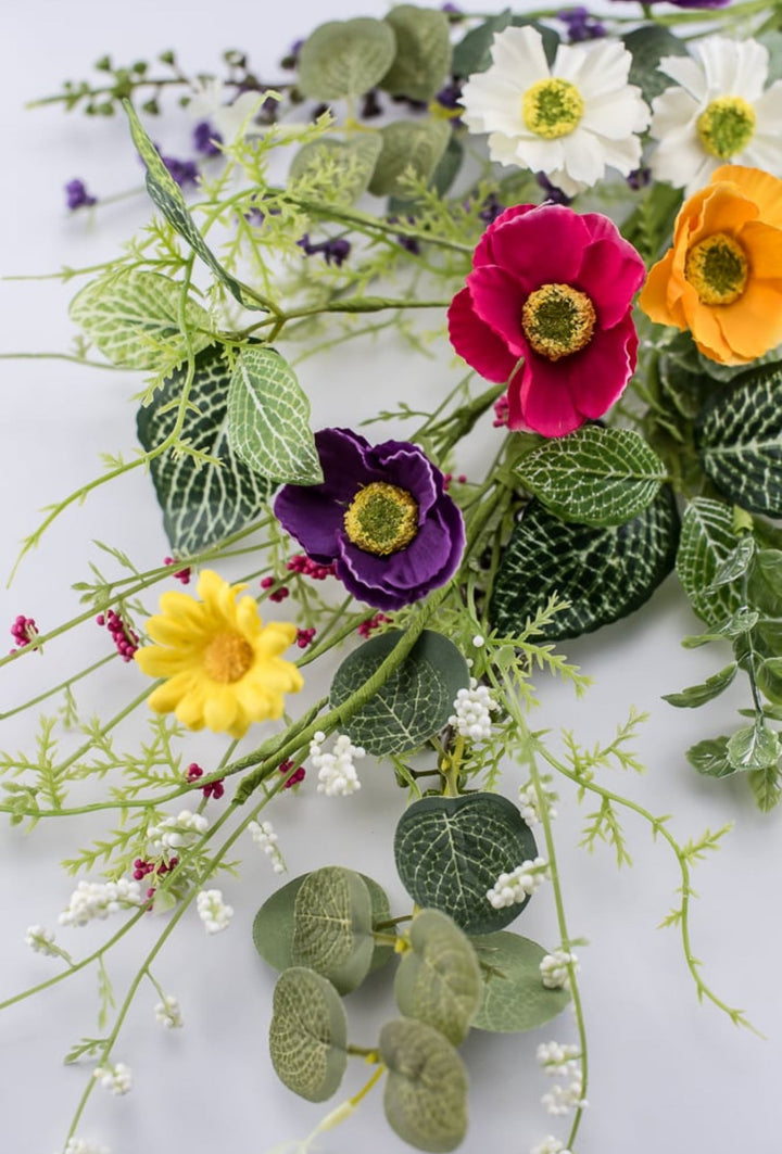 Daisy poppy mixed spray - Greenery Market63501SP28