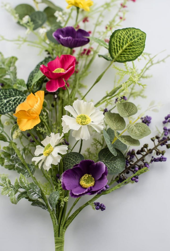 Daisy poppy mixed spray - Greenery Market63501SP28