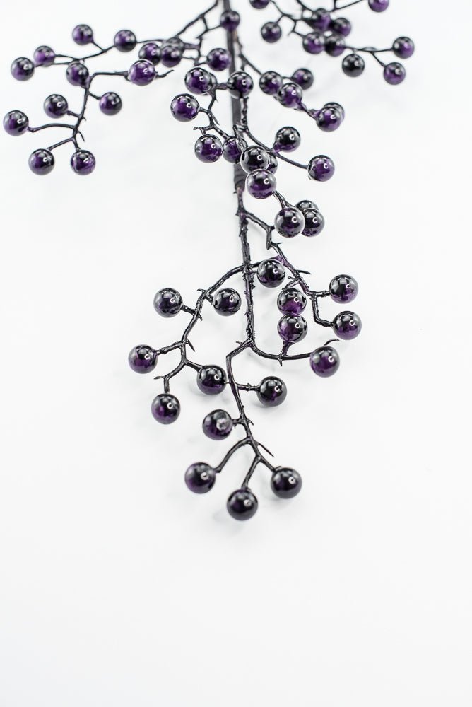 Dark Purple Berry Spray - Greenery Market57219DKPU