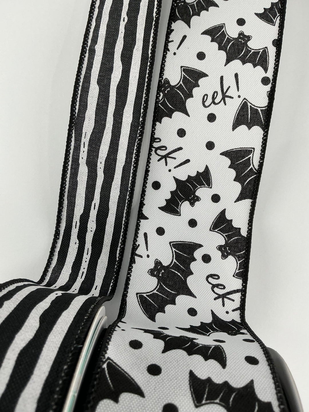 DIY ribbon bow bundle - bats Halloween x 2 ribbons - Greenery MarketRibbons & TrimBatsx2