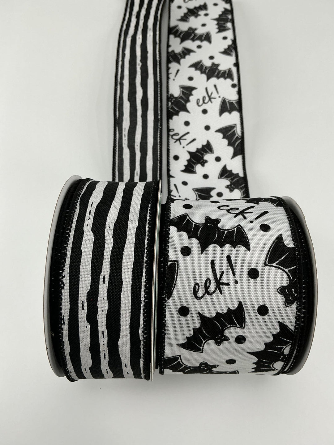 DIY ribbon bow bundle - bats Halloween x 2 ribbons - Greenery MarketRibbons & TrimBatsx2