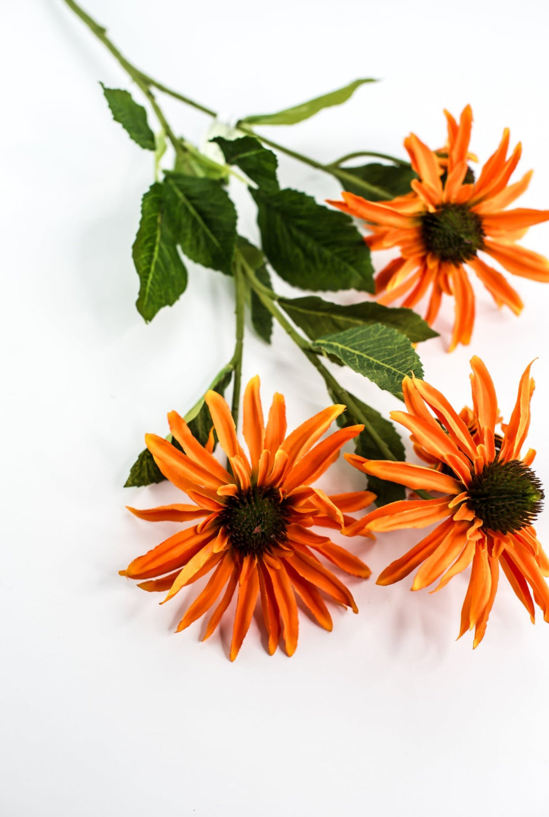 Echinacea flower spray - orange - Greenery Marketartificial flowersMTF24100 ORNG