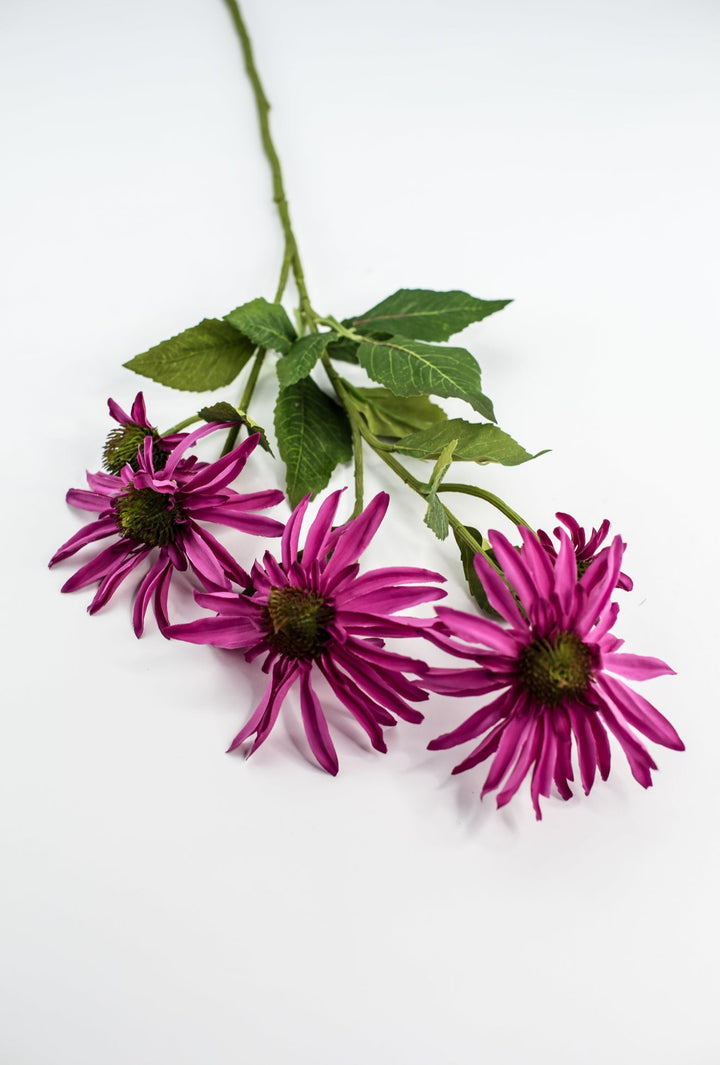 Echinacea flower spray - pink purple - Greenery Marketartificial flowersMTF24100 PURP