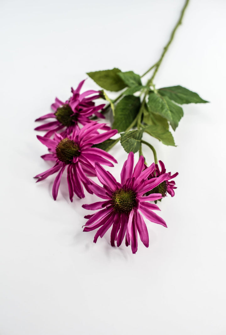 Echinacea flower spray - pink purple - Greenery Marketartificial flowersMTF24100 PURP