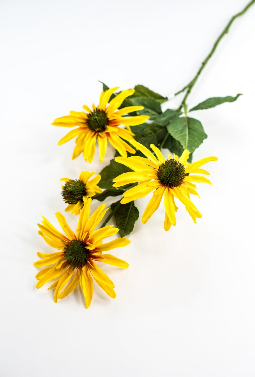 Echinacea flower spray - yellow - Greenery Marketartificial flowersMTF24100 YELL