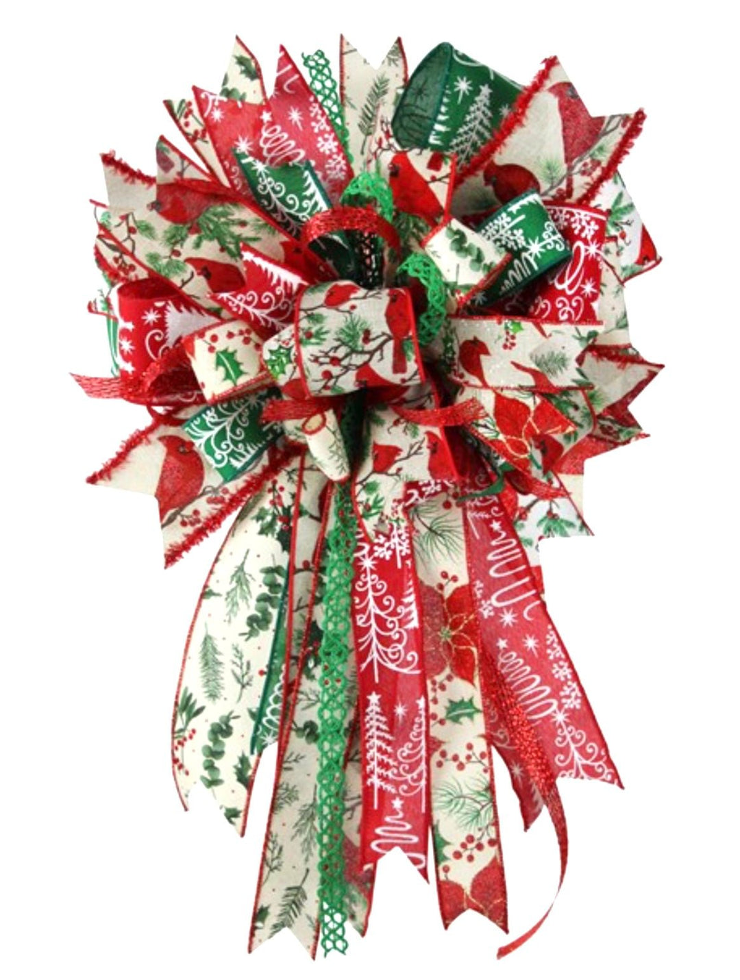 Emerald green open weave 5/8” wired ribbon - Greenery MarketRibbons & TrimRN586106